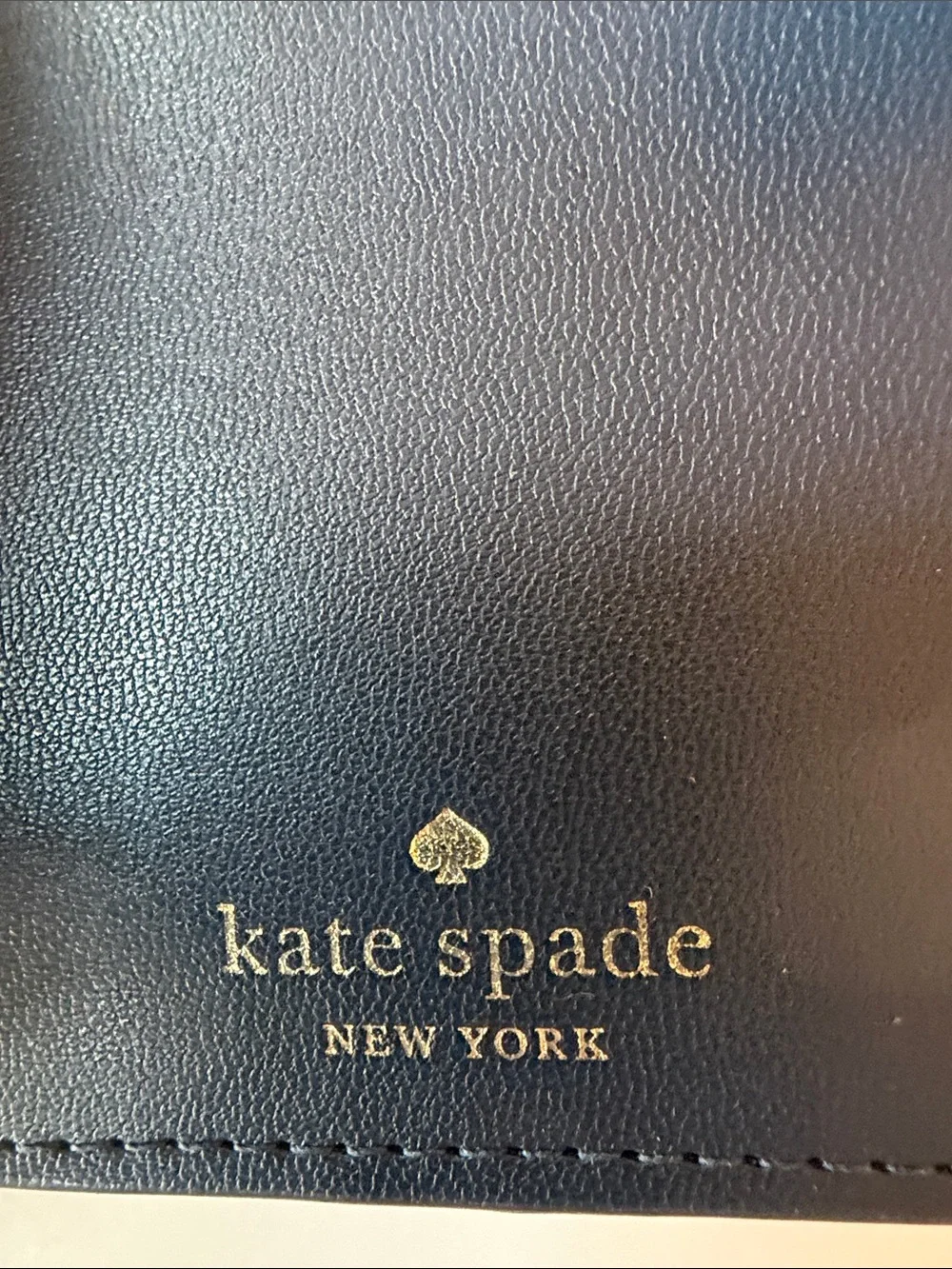 Kate Spade Staci Colorblock Saffiano Leather Medium Compact Bifold Wallet